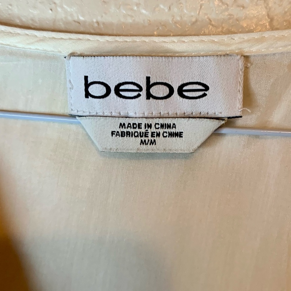 bebe White Lace Maxi Dress - Picture 13 of 16